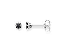 Thomas Sabo Women Stud Earrings Black 925 Sterling Silver H1964-051-11