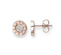 Thomas Sabo Women Stud Earrings Classic Pavé Zirconia 925 Sterling Silver H1820-416-14