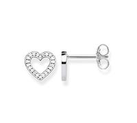 Thomas Sabo Women Stud Earrings Heart Zirconia 925 Sterling Silver H1945-051-14