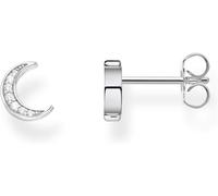 Thomas Sabo Women Stud Earrings Moon 925 Sterling Silver H2082-051-14