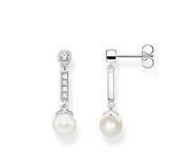 Thomas Sabo Women Stud Earrings Pearl 925 Sterling Silver H2092-167-14