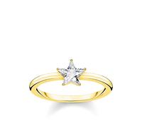 THOMAS SABO Women Vermeil Ring TR2270-414-14-52