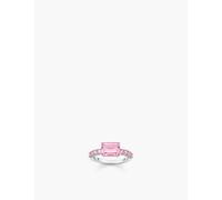 Thomas Sabo Womens 925 Silver & Cz Solitaire Sterling-silver and Zirconia Ring 54mm