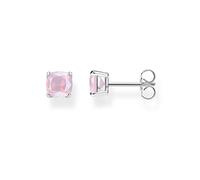 Thomas Sabo Women's 925 Sterling Silver Stud Earrings with Pink Opal, H2104-699-7