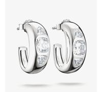 THOMAS SABO Bold Elegance Silver Cubic Zirconia Hoop Earrings CR759-051-14