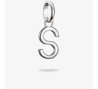 Thomas Sabo Charm Club Connect Charm Pendant Letter Recycled 925 Silver