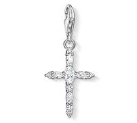 THOMAS SABO Women's Clasp Charms 925 Sterling Silver 1484-051-14, one size, Sterling Silver, Cubic Zirconia