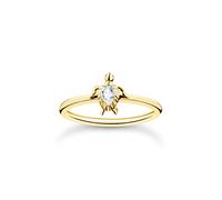 THOMAS SABO ring turtle gold-plated silver TR2401-414-14-54