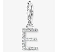 THOMAS SABO Silver Cubic Zirconia Letter E Charm 1945-051-14