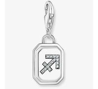 THOMAS SABO Silver Octagonal Cubic Zirconia Sagittarius Charm 2144-643-21