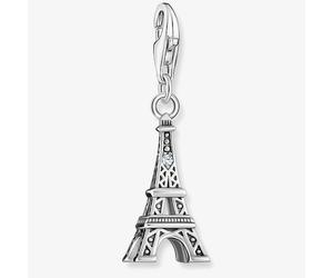 THOMAS SABO Women's Silver White Cubic Zirconia Eiffel Tower Charm 2074-643-21
