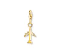 THOMAS SABO Gold-Plated Airplane Charm