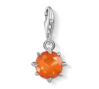 Thomas Sabo Women's Sterling Silver Agate Cubic Zirconia Charm Pendant Birth Stone January