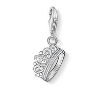 Thomas Sabo Women's Sterling Silver Crown Charm Pendant