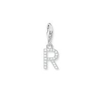 Thomas Sabo Women's Sterling Silver Cubic Zirconia Charm Pendant Letter R