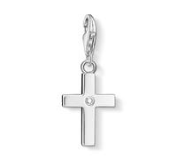 Thomas Sabo Charm Club Silver Cross with Stone Charm 0366-051-14