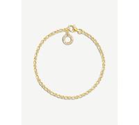 Thomas Sabo Womens Thomas Sabo 18ct Yellow-Gold Plated Charm Bracelet M