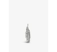 Thomas Sabo Womens Thomas Sabo Falcon Feather Sterling-Silver Pendant Black