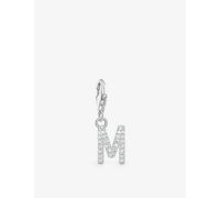 THOMAS SABO Silver Cubic Zirconia Letter M Charm 1941-051-14