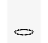 Thomas Sabo Womens Thomas Sabo Lucky Charms Sterling Silver and Obsidian Beaded Bracelet Black L