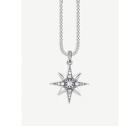 Thomas Sabo Womens Thomas Sabo Royalty Star Sterling Silver Necklace