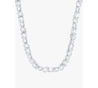 Thomas Sabo Womens Thomas Sabo Sterling-Silver and Zirconia Choker Necklace 925 Silver & Cz 42cm