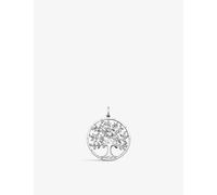 Thomas Sabo Womens Thomas Sabo Tree Of Life Sterling Silver and Zirconia Pendant