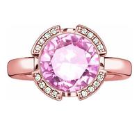 THOMAS SABO Women's TR2038-633-9-52 Ring in Rose Gold