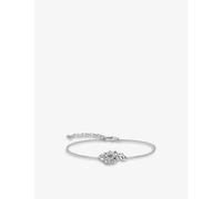 Thomas Sabo Womens White Crown Sterling-silver and Zirconia Bracelet