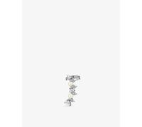 Thomas Sabo Womens White Ice Crystals Sterling Silver, Zirconia and Freshwater Pearl Ear Cuff 1 Size