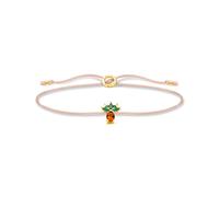 Thomas Sabo Womens Women´s Bracelet Little Secret Pineapple - Beige Nylon - Size 20 cm
