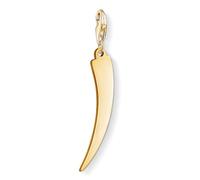 Thomas Sabo Women's Yellow Gold Plated Horn Charm