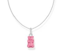 Thomas Sabo Sterling Silver Sterling Silver HARIBO Zirconia Pink Goldbears Necklace - Sterling Silver / Glass / Zirconia