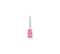 Thomas Sabo x HARIBO Single Hoop Earrings with Pink Gold Bear Pendant