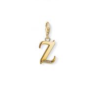 Thomas Sabo Yellow Gold Silver Vintage Z Letter Charm 1632-414-39