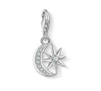 Thomas Sabo Zirconia Star & Moon Charm, One Colour, Women One Colour