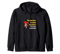 Thomas Sankara “We must dare to invent the future.” Zip Hoodie