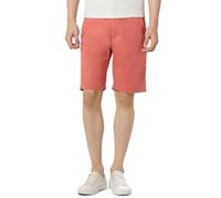 Thomas Scott Men's | 100% Cotton | Solid | Above Knee | Button Closure | Chino | Casual Shorts for Men, Coral, 34