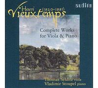 Thomas Selditz - Vieuxtemps: Complete Works for Viola and Piano [CD]