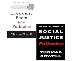 Thomas Sowell 2 books collection set Social Justice( Hardcover),Economic Facts