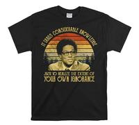 Thomas Sowell It Takes Considerable Knowledge Just to Realize The Extent of Your Own Ignorance Vintage T-Shirt, Movies Quote Unisex Tshirt Black