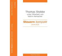 Thomas Stobbe Steuern Kompakt 2024-2025 (Paperback)