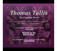 Thomas Tallis - Tallis: Complete Works (Vols 1 - 9) /Chapelle du Roi · Dixon