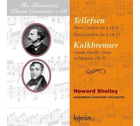 Howard Shelley Nrnberger Symphoniker - Tellefsen & Kalkbrenner: Piano Concertos (Hyperion Romantic Piano Concerto 86)