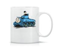 Thomas The Tank Coffee Cup Classic Magical Ceramic White Black Pink 330 ml