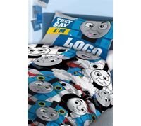Mattel Thomas The Tank Engine Logo Single Duvet Cover Set,