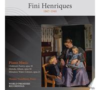 Thomas Tronhjem - Fini Henriques: Piano Music