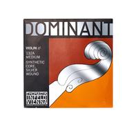 Thomastik 132A4/4 Single string for Violin 4/4 Dominant - D-string Synthetic Core, Silver Wound, Medium