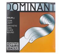 Thomastik Single string for Violin 4/4 Dominant - G-string Synthetic Core, Silver Wound, Soft