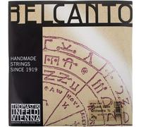 Thomastik single string for double bass 3/4 Belcanto - B/B string steel cable core, chrome wound, orchestral tuning, medium